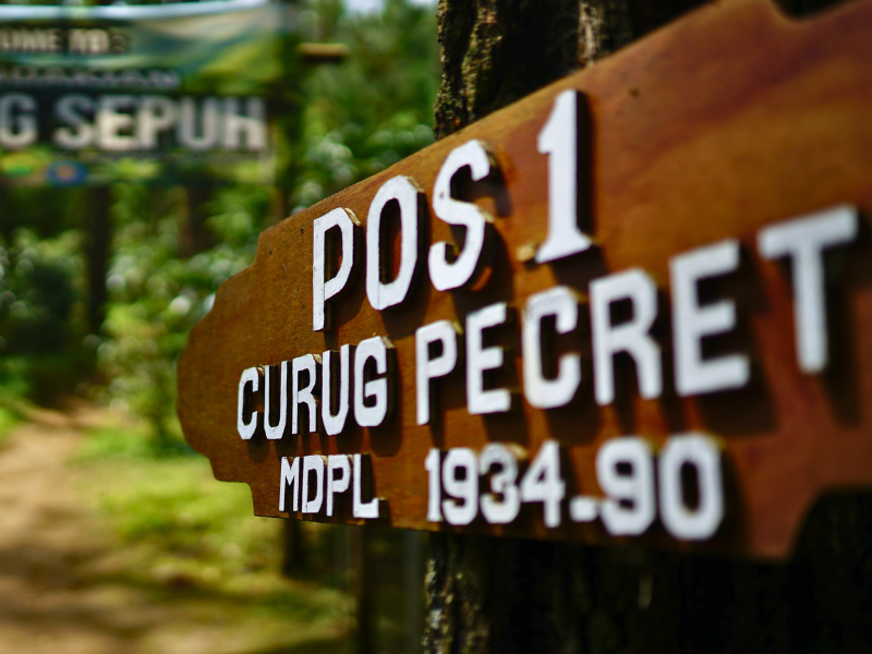 Jejak Petualang di Pos 1 Curug Pecret